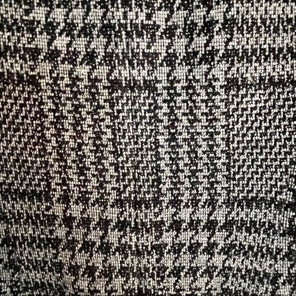 Theory black and white houndstooth plaid dress - Picture 7 of 8